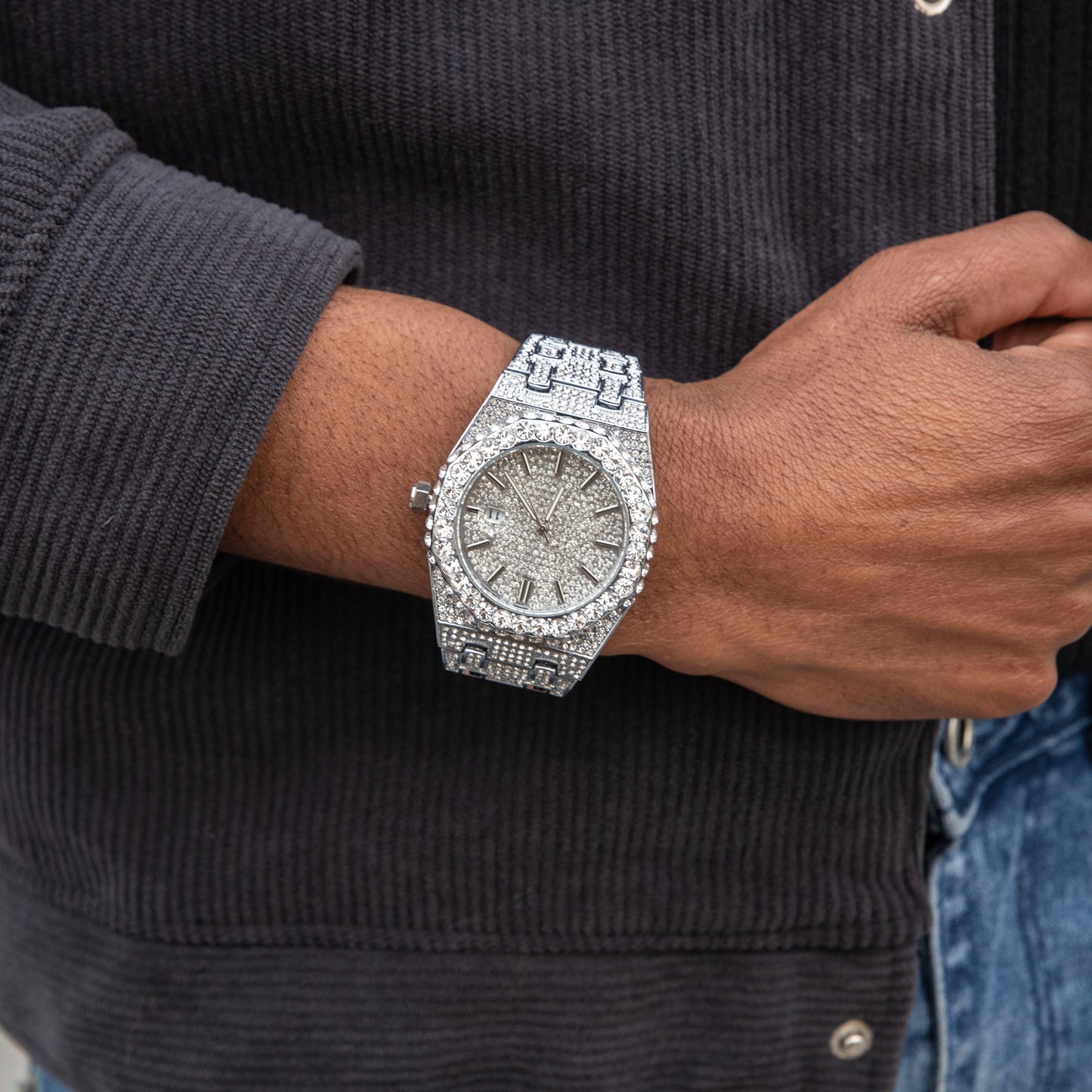 ROYALE VVS ICED OUT WATCH