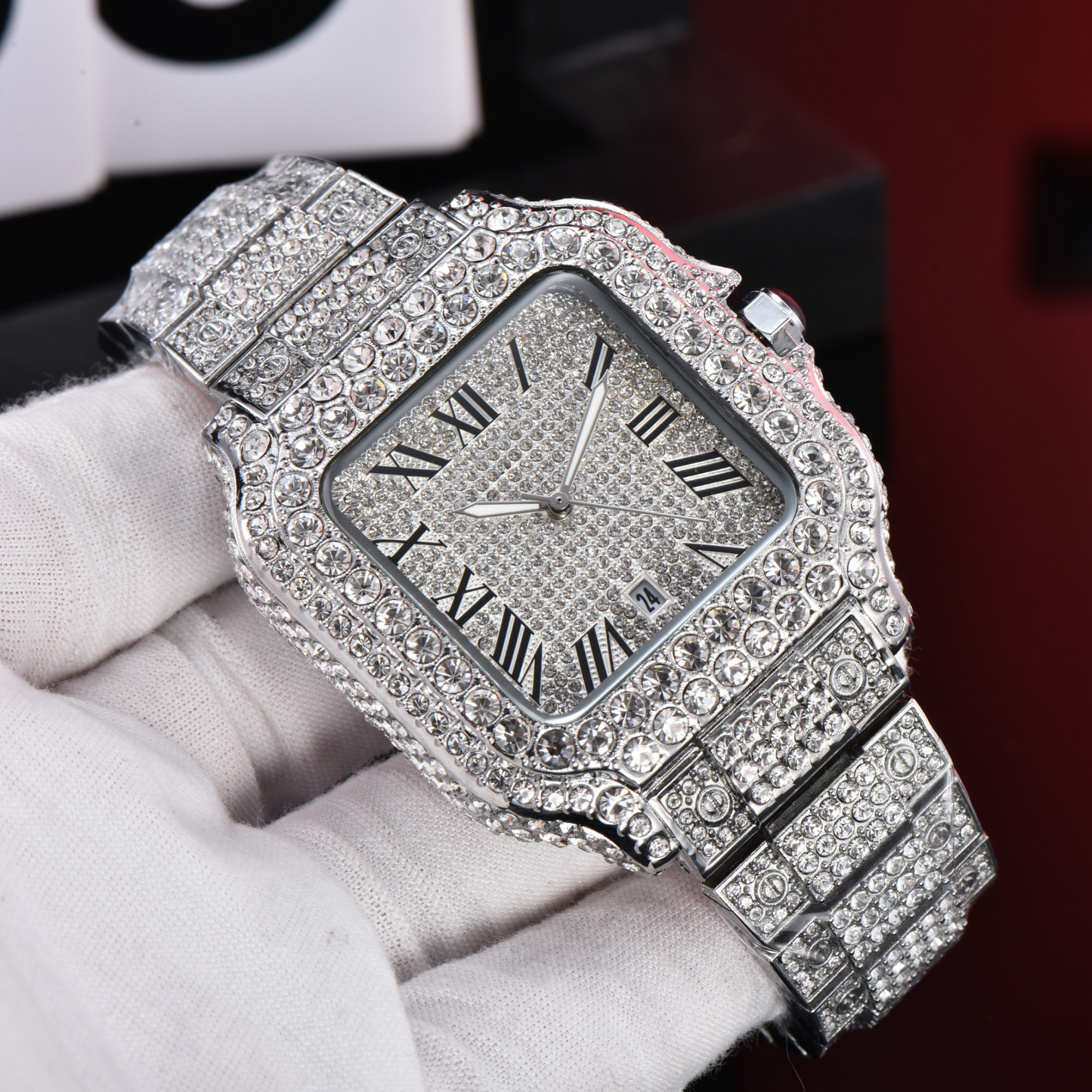 Icedrop Iced Out Watch
