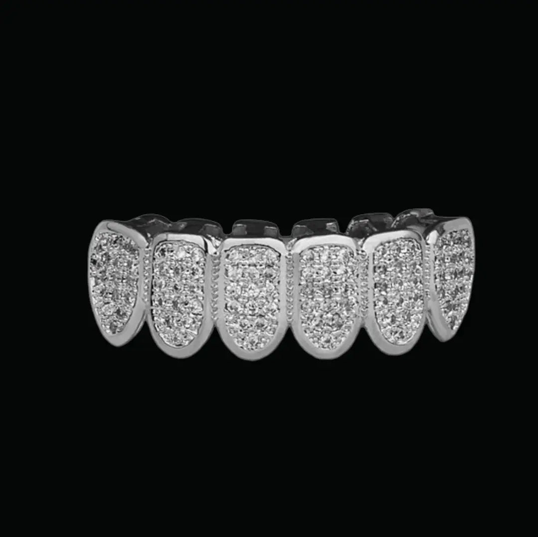 Micro Pave Fuchsia Iced Out Grillz