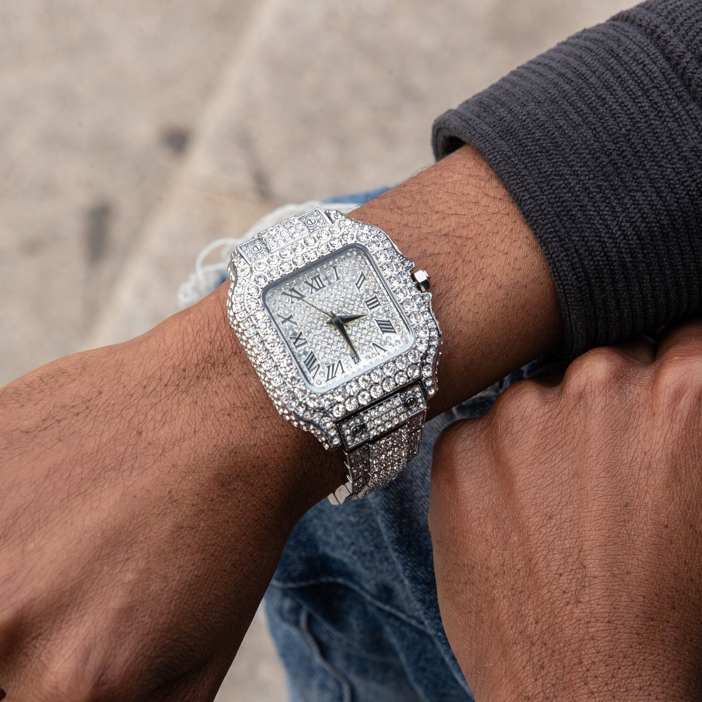 Icedrop Iced Out Watch