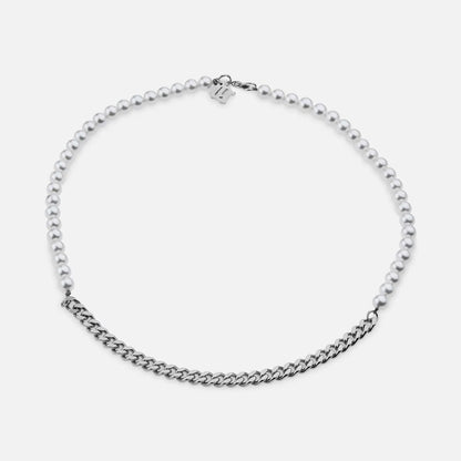 Pearl Cuban Necklace