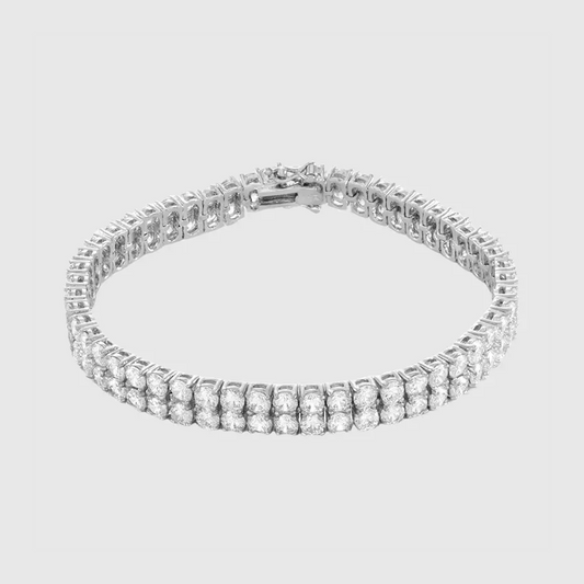 5mm Double-Row Tennis Bracelet